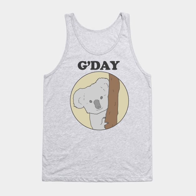 Australia G'Day Tank Top by karutees